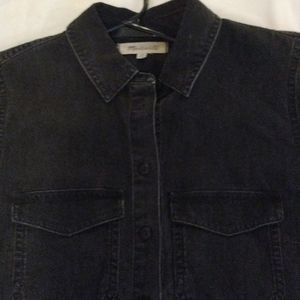 Dark blue denim dress in X small only worn  few times in excellent condition